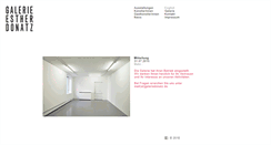 Desktop Screenshot of galeriedonatz.de